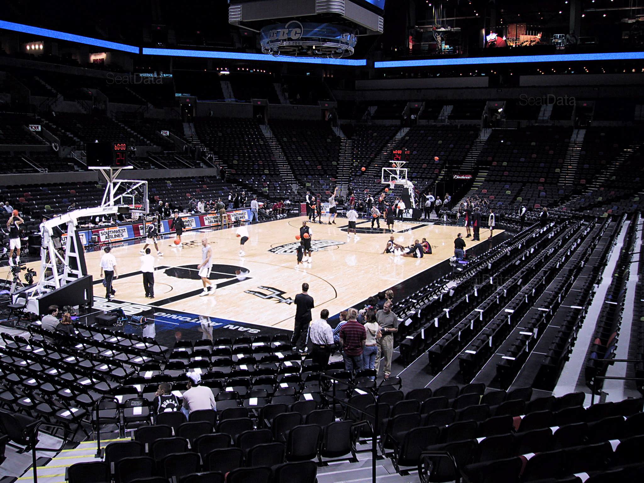 San Antonio Spurs - AT&T Center Section 126 - RateYourSeats.com