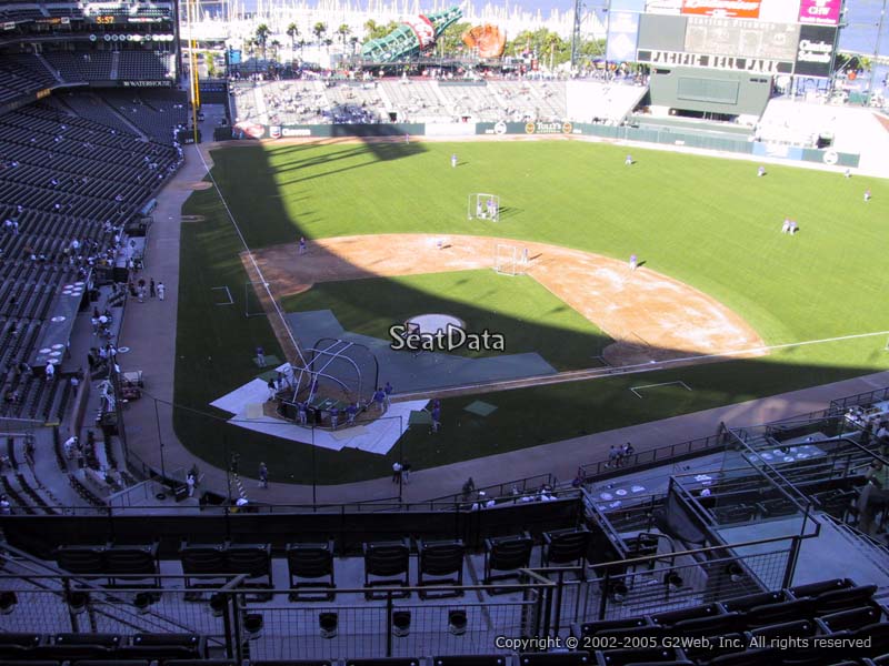 Section 312 at Oriole Park 