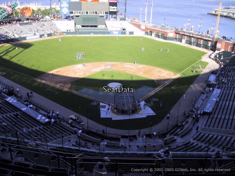 Shaded and Covered Seating at Oracle Park 