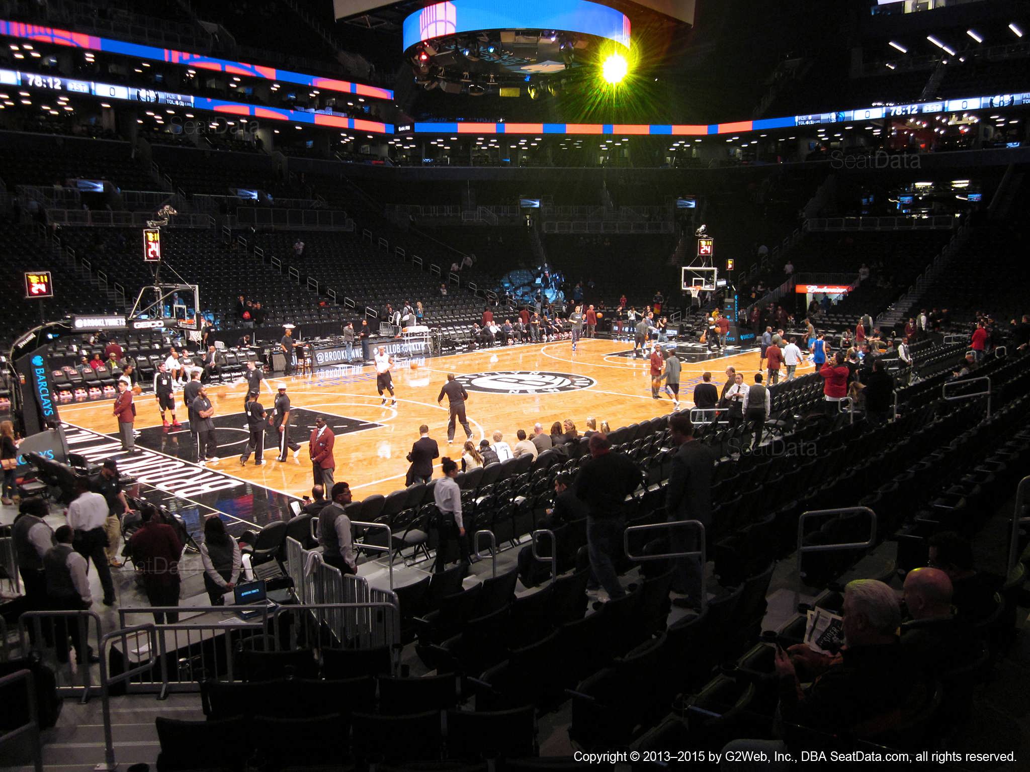 Barclays Center Section 28 - Brooklyn Nets - RateYourSeats.com