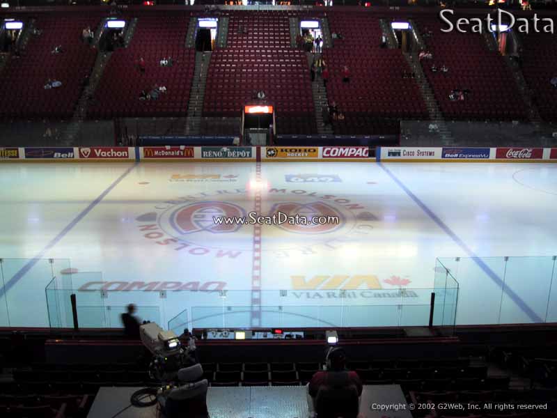 Montreal Canadiens Seating Chart Rows