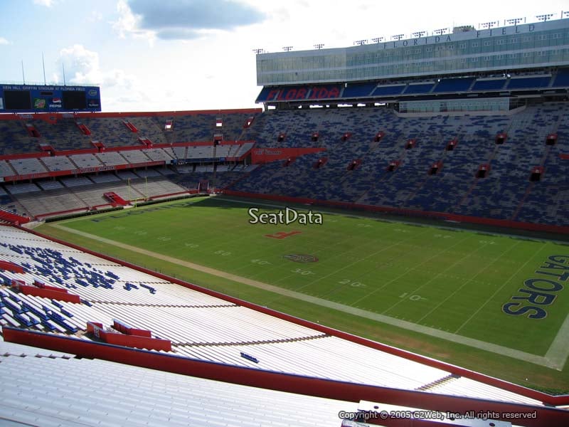 Ben Hill Griffin Stadium Seating Chart With Seat Numbers 