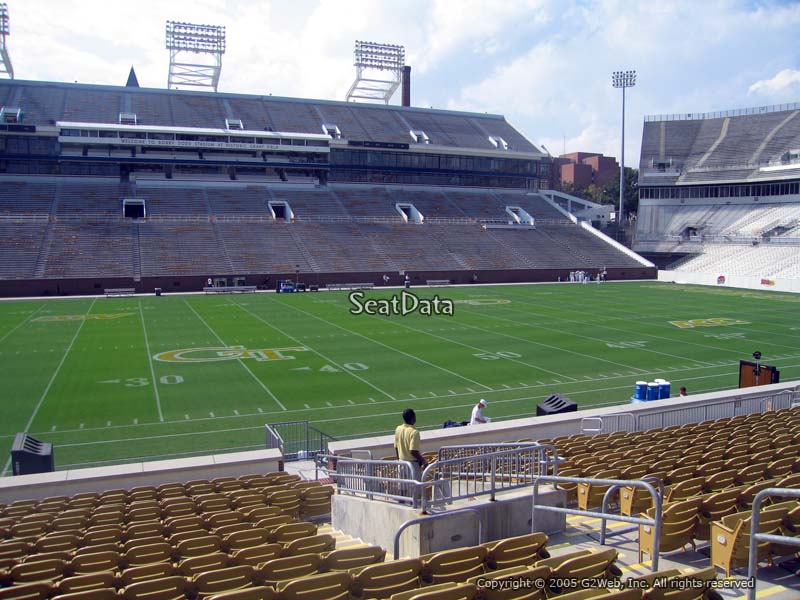 Bobby Dodd Stadium Club 4 - RateYourSeats.com