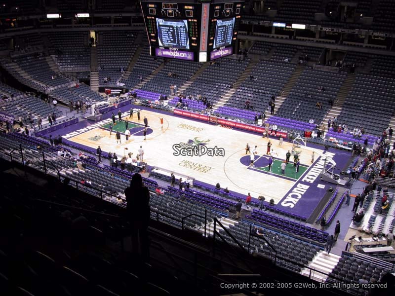 Milwaukee Bucks - Bradley Center Section 441 - RateYourSeats.com