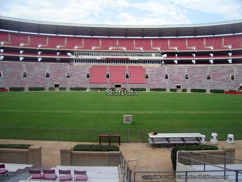 Bryant-Denny Stadium Section GG - RateYourSeats.com