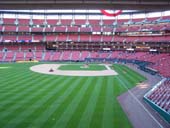 Left Field Porch 2 at Busch Stadium 