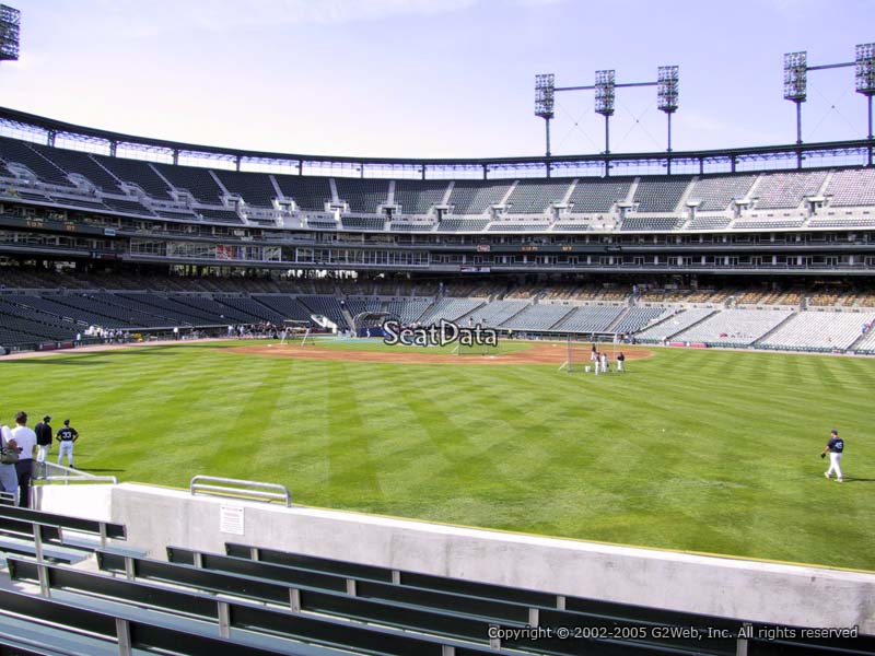 Section 102 at Comerica Park 