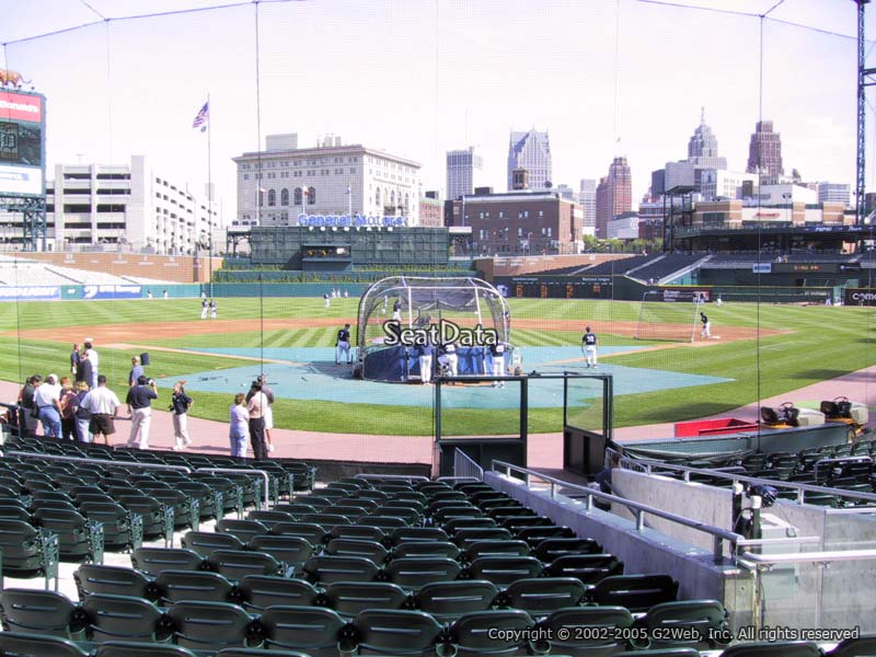 DETROIT, MI- JUNE 26: A general view inside of Comerica Park as fans enjoy ferris  wheel shaped as baseballs in the food graden during the game between the  St. Louis Cardinals against