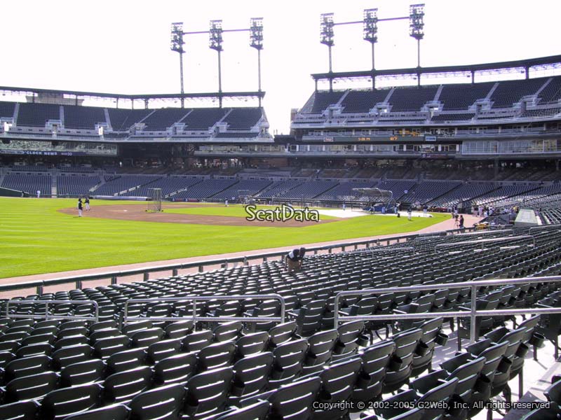 Comerica Park, section 140, home of Detroit Tigers, page 1