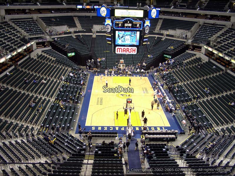 Conseco Fieldhouse Seating Chart For Pacers