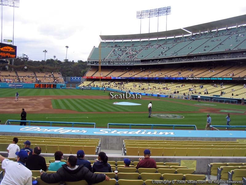 Dodger Stadium Section 21 Seat Views/SeatScore - RateYourSeats