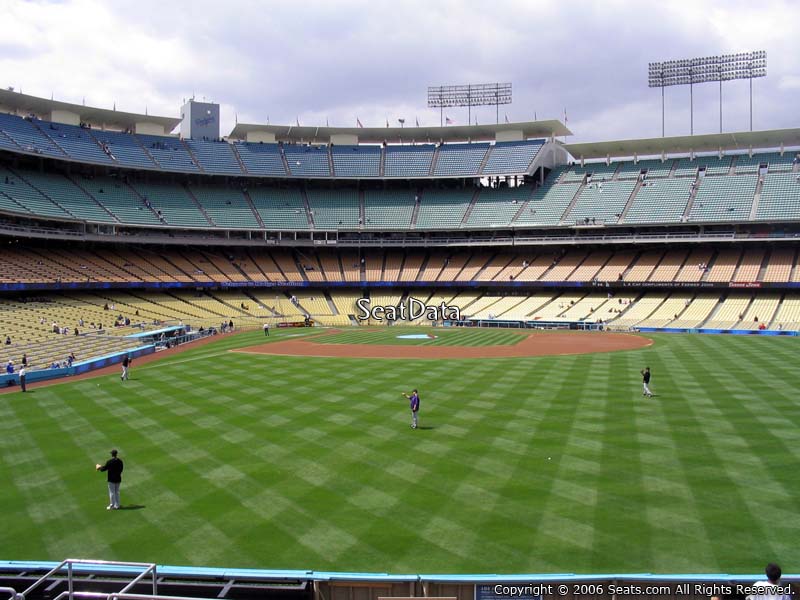 Section 306 at Dodger Stadium 