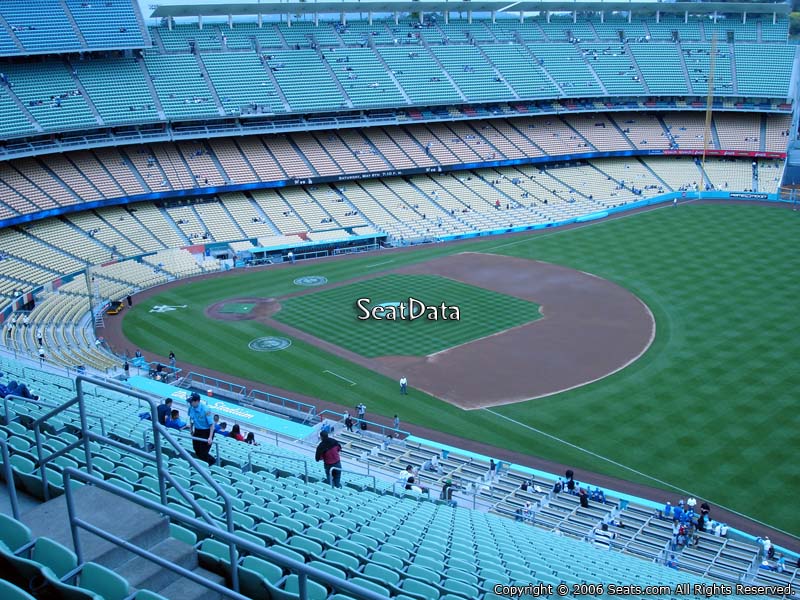 Section 34 at Dodger Stadium 