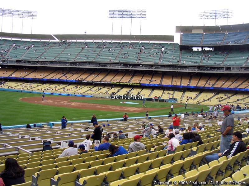 Dodger Stadium, section 43RS, home of Los Angeles Dodgers, page 1