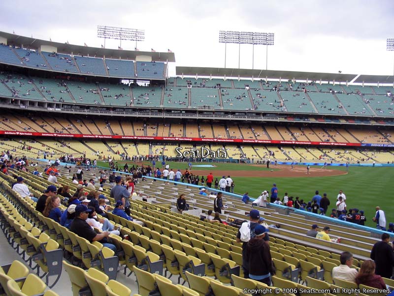 Section 46 at Dodger Stadium - RateYourSeats.com