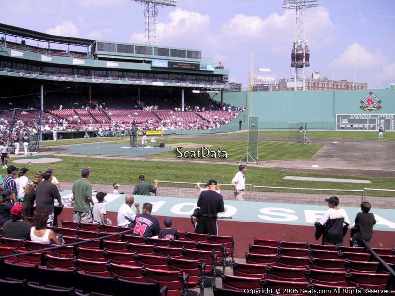 Field Box 25 at Fenway Park 