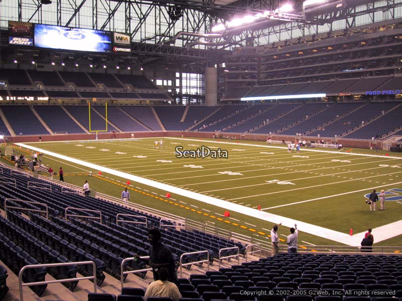 Ford Field Interactive Seating Chart