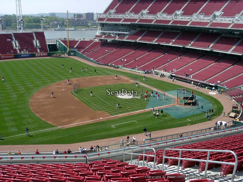 Section 304 at Great American Ball Park 