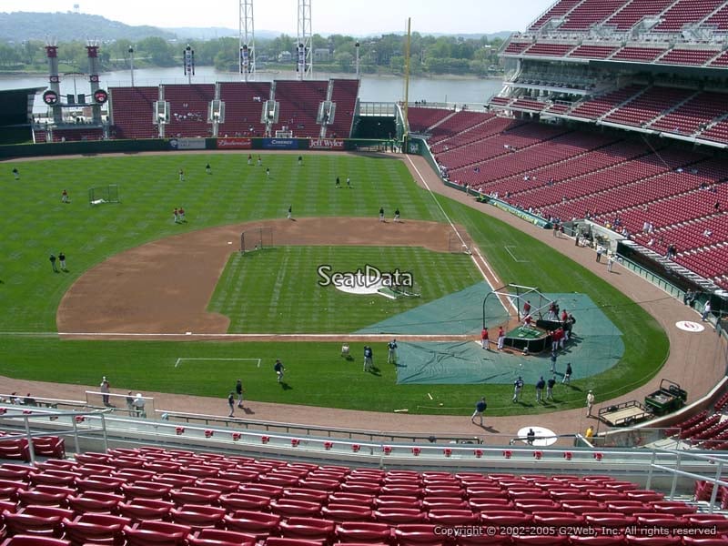 Section 416 at Great American Ball Park 