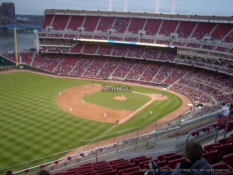 Section 517 at Great American Ball Park 