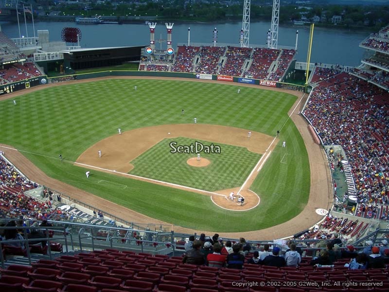 Section 523 at Great American Ball Park 