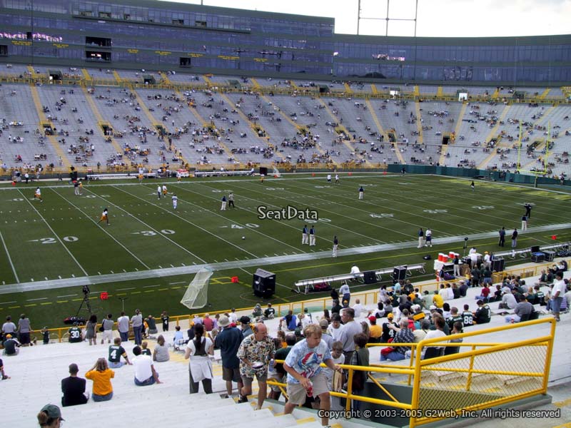 Section 125 at Lambeau Field - RateYourSeats.com