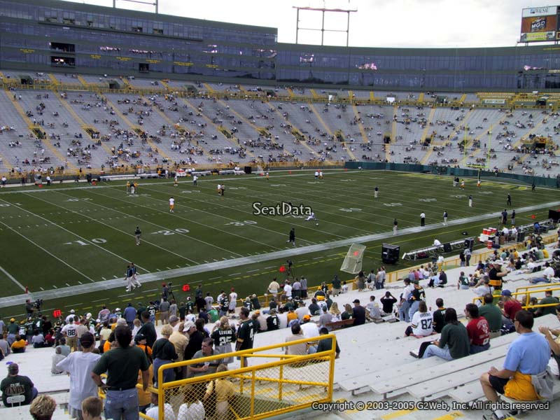 How Many Seats In A Row At Lambeau Field | Brokeasshome.com