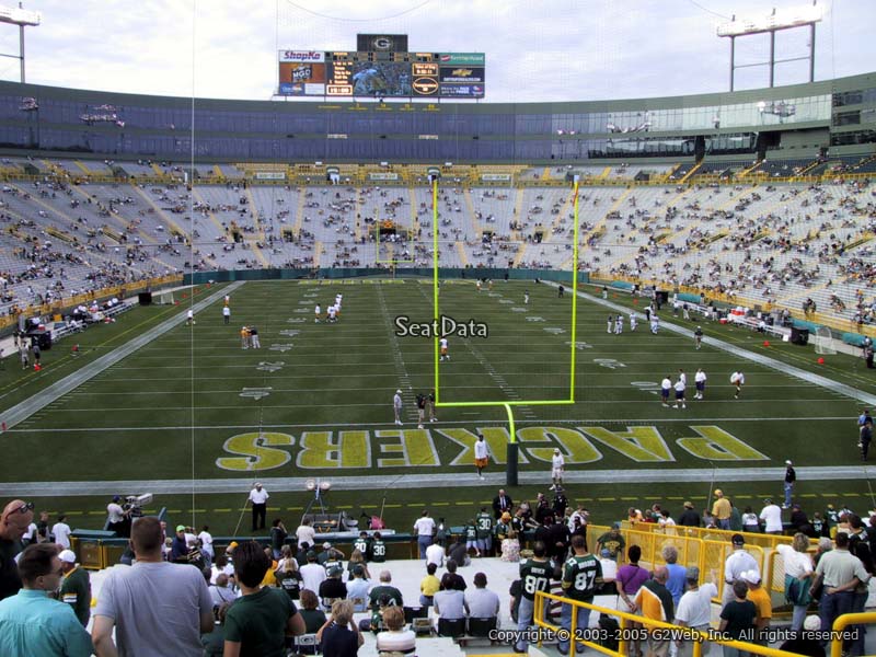 Lambeau Field Section 138 - RateYourSeats.com