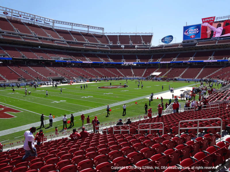 Levi's Stadium Section 144 - RateYourSeats.com