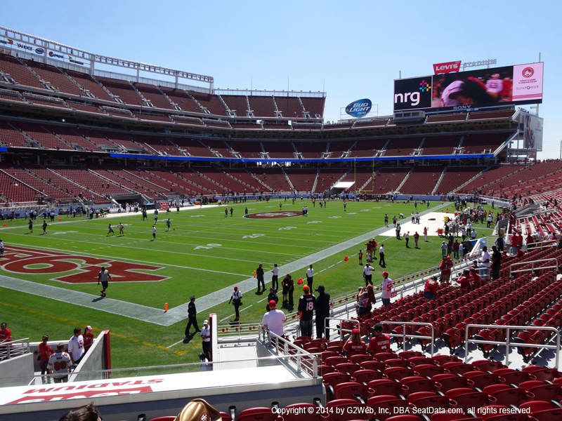 Levi's Stadium Section 145 - RateYourSeats.com