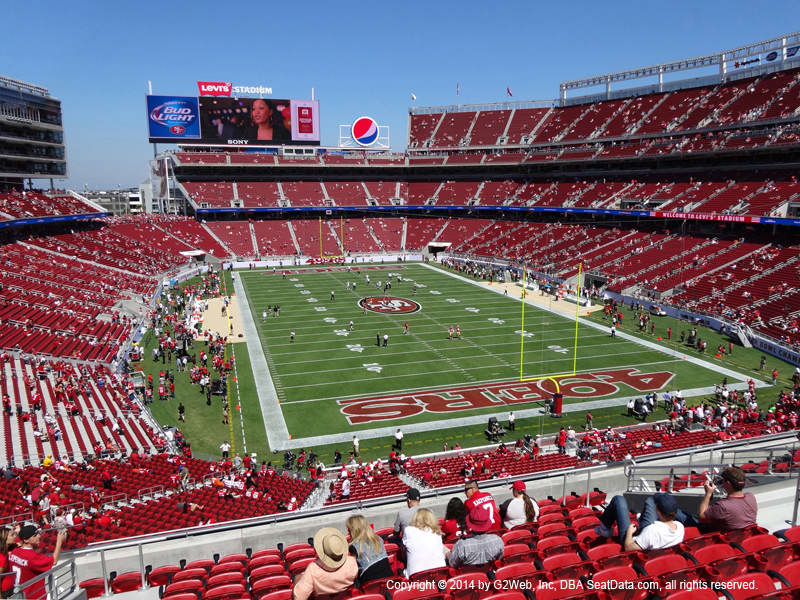 Levi's Stadium Section 231 - RateYourSeats.com