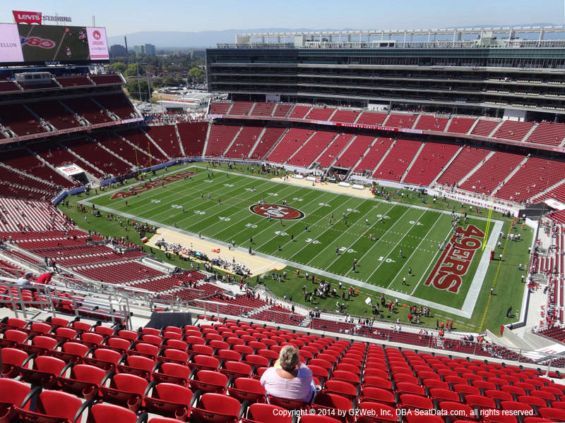 Levi's Stadium Section 407 - RateYourSeats.com