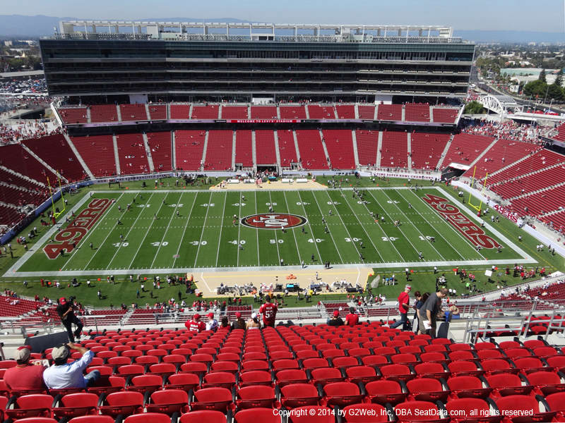 Levi's Stadium Section 412 - RateYourSeats.com