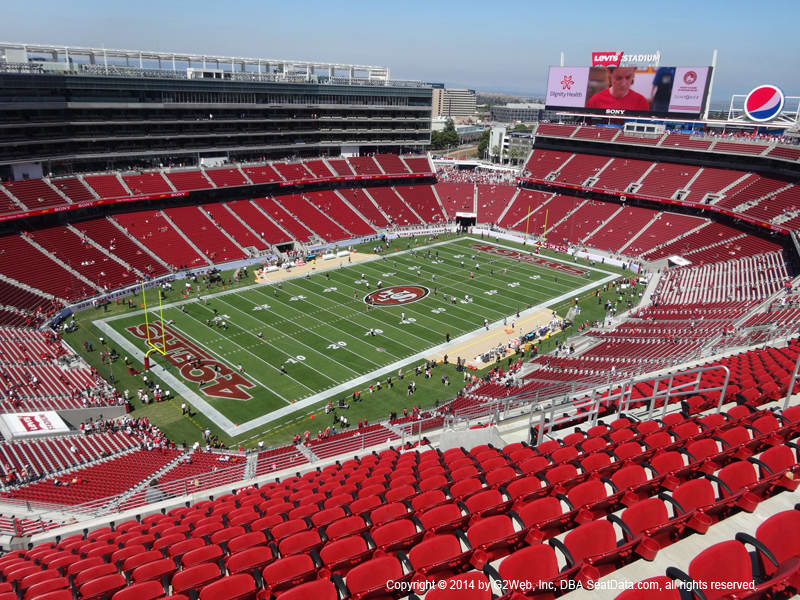 Section 418 at Levi's Stadium - RateYourSeats.com