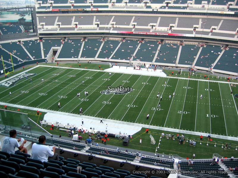 Lincoln Financial Field Section 203 - Philadelphia Eagles ...