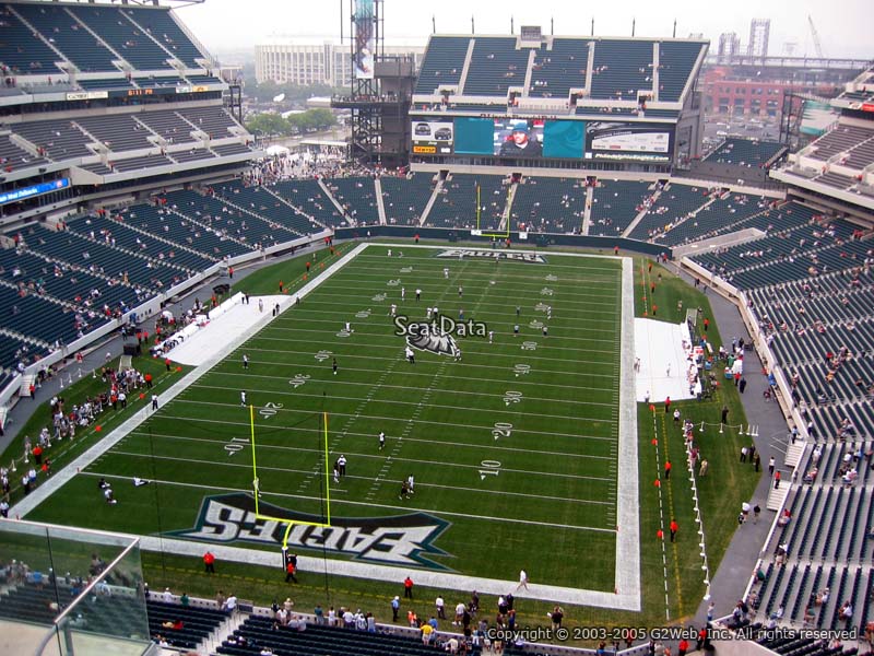 Lincoln Financial Field Section 214 - Philadelphia Eagles ...