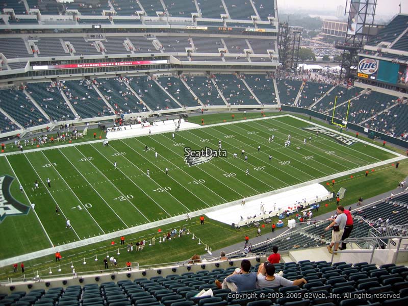 Lincoln Financial Field Section 221 - Philadelphia Eagles ...