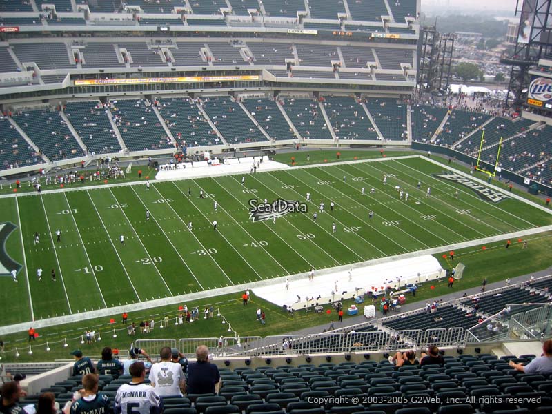 Lincoln Financial Field Section 222 - Philadelphia Eagles ...