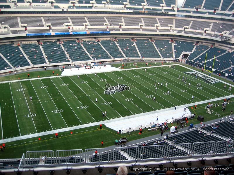 Lincoln Financial Field Section 242 - Philadelphia Eagles ...