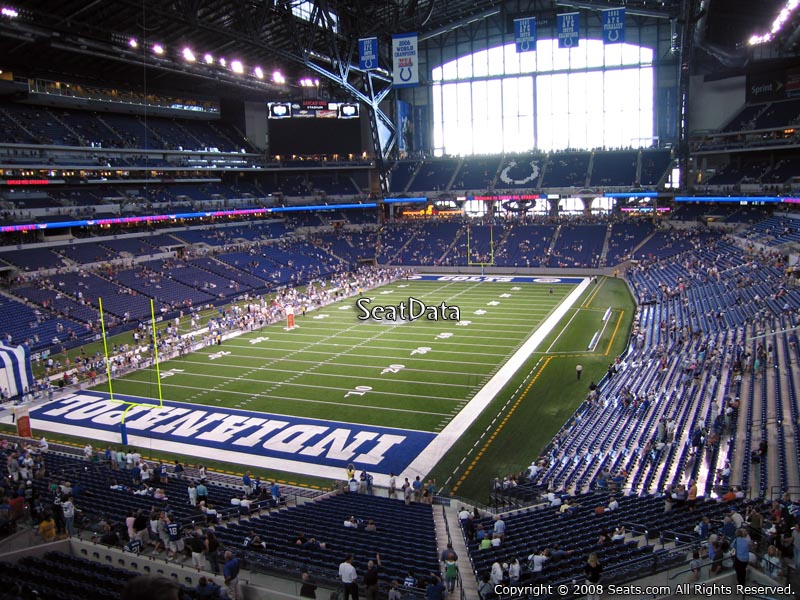 Lucas Oil Stadium Section 323 - Indianapolis Colts - RateYourSeats.com