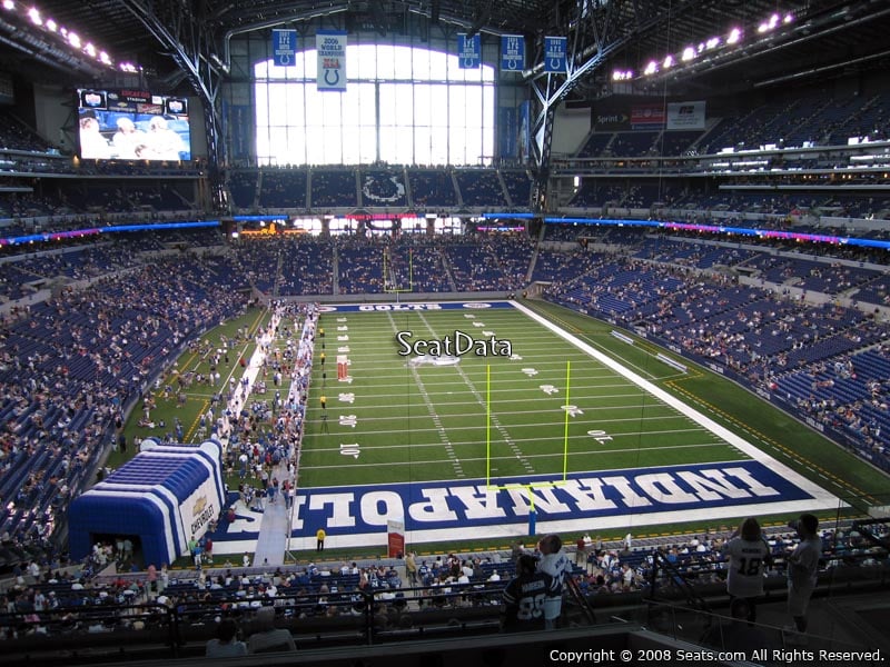 Lucas Oil Stadium Section 428 - Indianapolis Colts - RateYourSeats.com