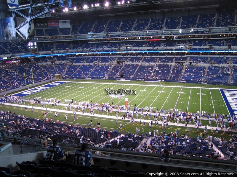 Lucas Oil Stadium Section 437 - Indianapolis Colts - RateYourSeats.com