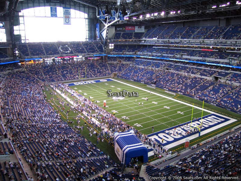 Lucas Oil Stadium Section 531 - Indianapolis Colts - RateYourSeats.com