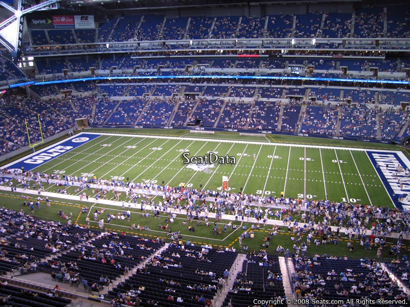 Lucas Oil Stadium Section 538 - Indianapolis Colts - Rateyourseats.com