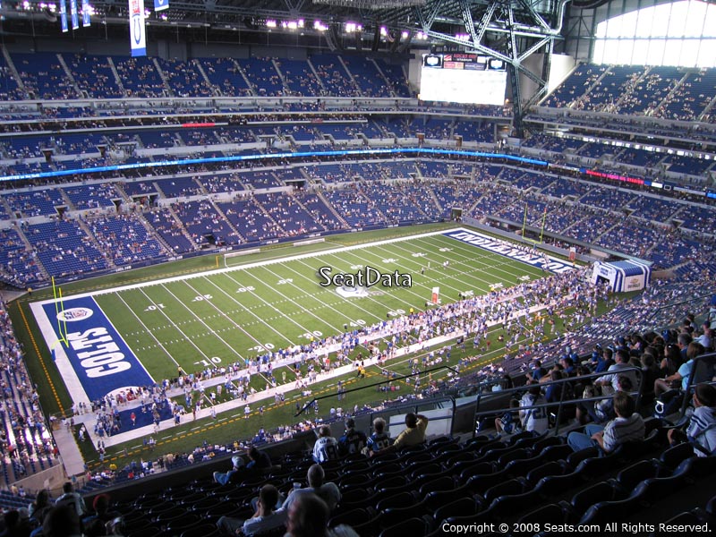 Lucas Oil Stadium Section 645 - Indianapolis Colts - RateYourSeats.com