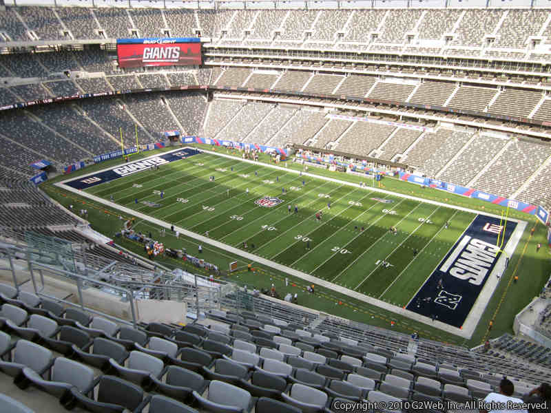 MetLife Stadium Section 334 - Giants/Jets - RateYourSeats.com