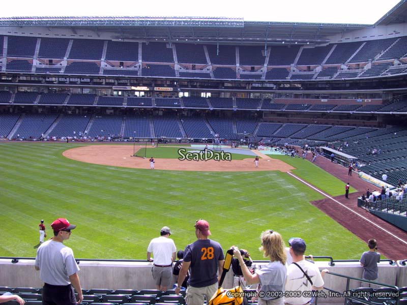 Section 104 at Minute Maid Park 