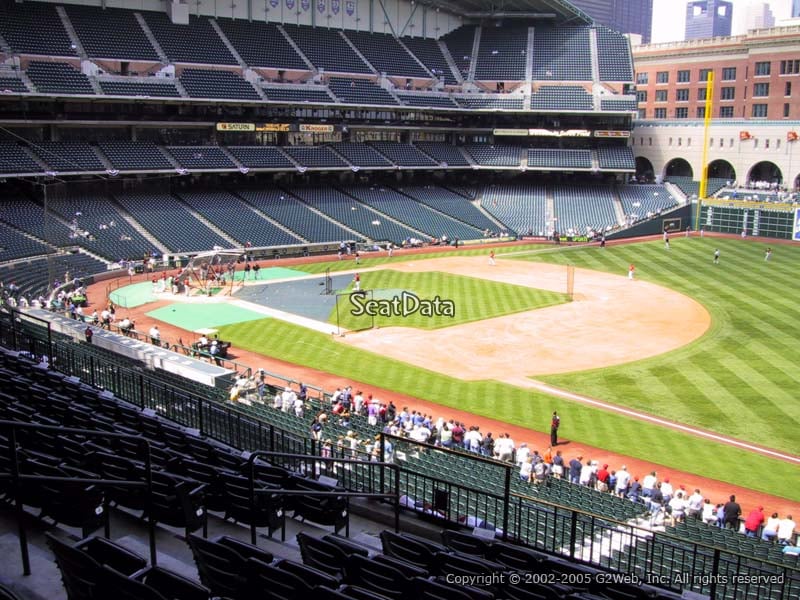 Section 233 at Minute Maid Park 