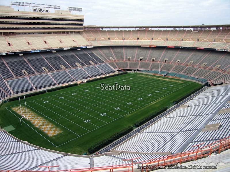 Neyland Stadium Section GG - RateYourSeats.com