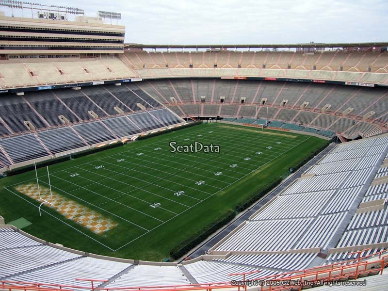 Neyland Stadium Section HH - RateYourSeats.com